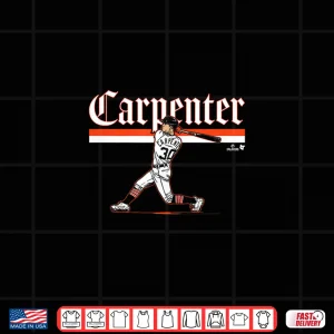 Design Kerry Carpenter Slugger Swing Detroit Baseball Shirt