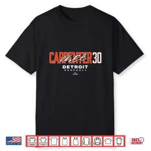 Name Number City Kerry Carpenter 30 Detroit Baseball Mlbpa Shirt