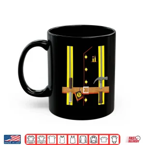 Mug Construction Worker Costume Halloween Builder Shirt