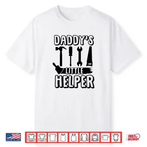 Parents Little Helper Carpenter Fixing Children Shirt