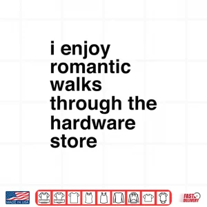 Design Woodworker Carpenter Hardware Store Shopping Gift Shirt