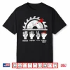 Woodworking Rock Paper Scissors Table Saw Shirt