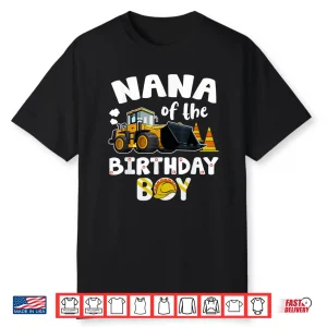Birthday Party Construction Worker Shirt