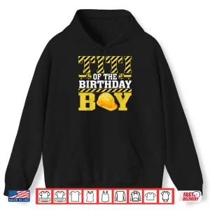 Hoodie Birthday Construction Worker Shirt