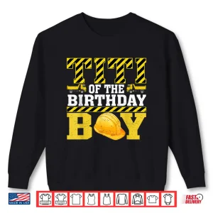 Sweatshirt Birthday Construction Worker Shirt