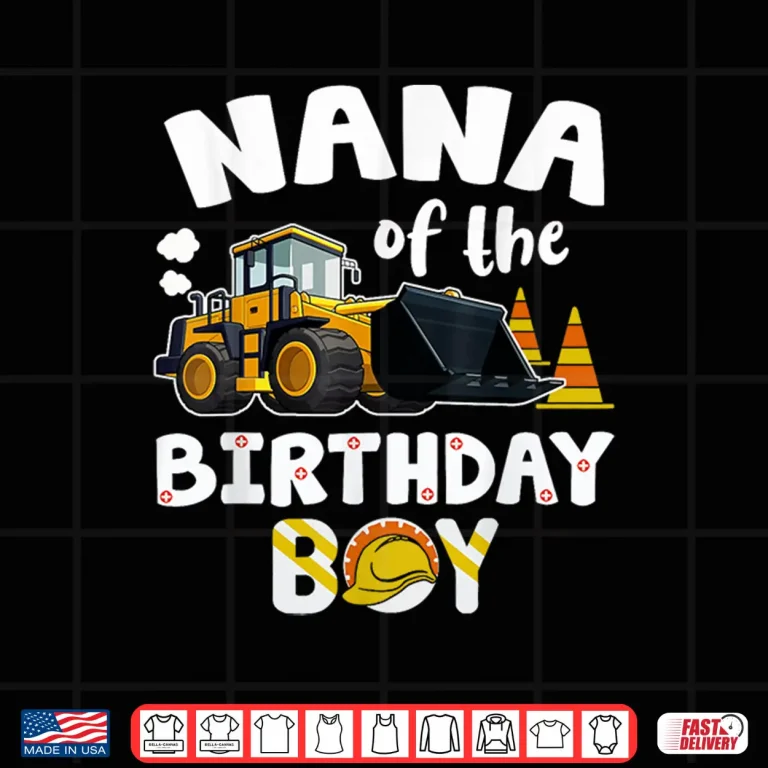 Design Birthday Party Construction Worker Shirt