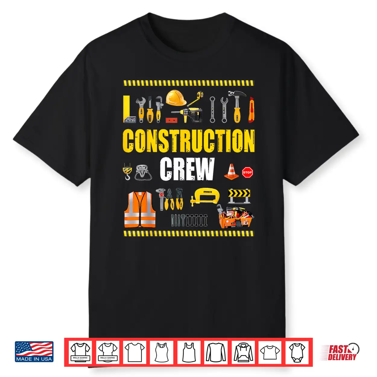 Construction Crew Worker Excavator Matching Costume Outfit Construction Shirt Construction Crew Worker Excavator Matching Costume Outfit Construction Shirt