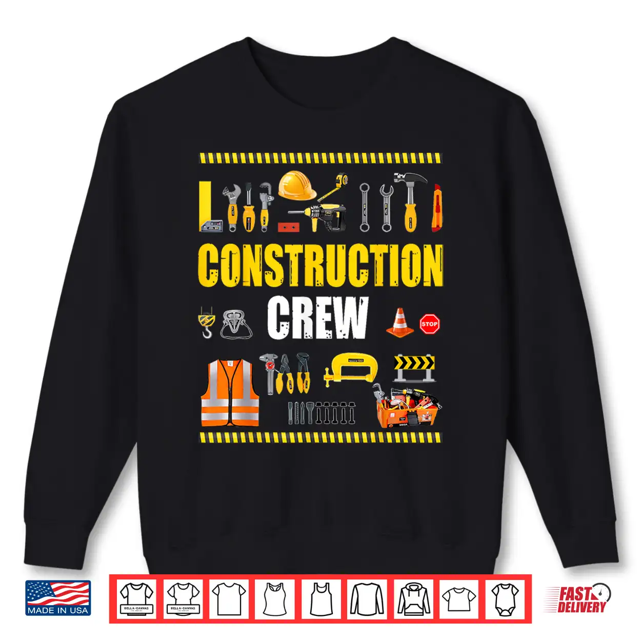 Construction Crew Worker Excavator Matching Costume Outfit Construction Shirt Construction Crew Worker Excavator Matching Costume Outfit Construction Shirt
