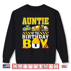 Sweatshirt Construction Worker Birthday Party Construction Shirt