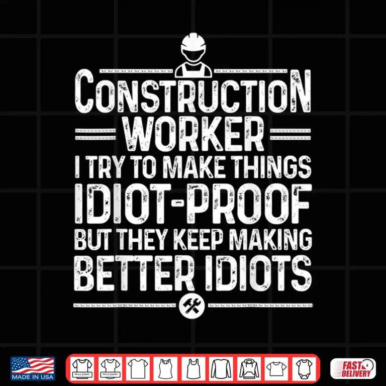 Design Construction Design Construction Worker Shirt