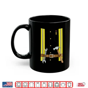 Mug Halloween Costume Builder Construction Worker Shirt
