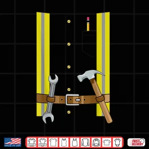 Design Halloween Costume Builder Construction Worker Shirt