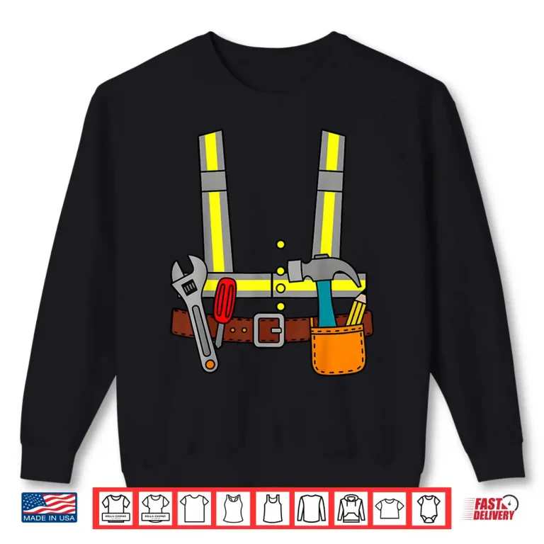 Sweatshirt Halloween Costume Construction Worker Shirt