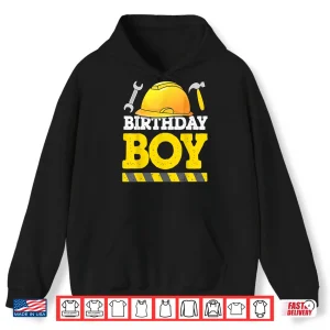 Hoodie Hard Hat Tools Matching Construction Worker Shirt
