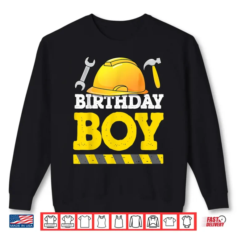 Sweatshirt Hard Hat Tools Matching Construction Worker Shirt