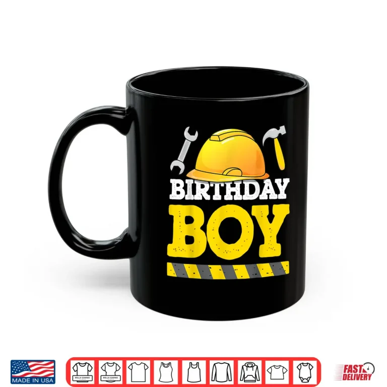 Mug Hard Hat Tools Matching Construction Worker Shirt