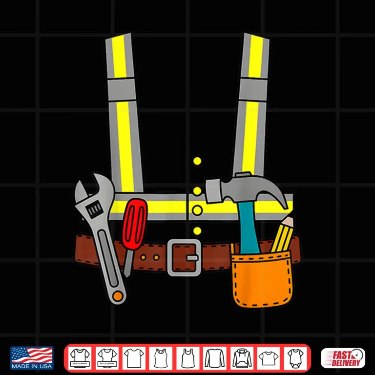 Design Halloween Costume Construction Worker Shirt