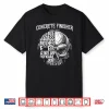 Official Job Title Concrete Finisher Construction Worker Shirt