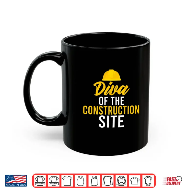 Mug Construction Site Site Management Construction Worker Shirt