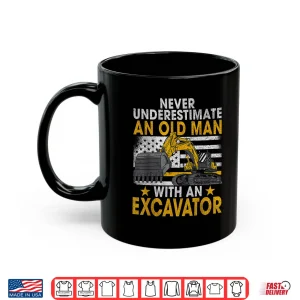 Mug Construction Site Excavator Driver Construction Worker Shirt