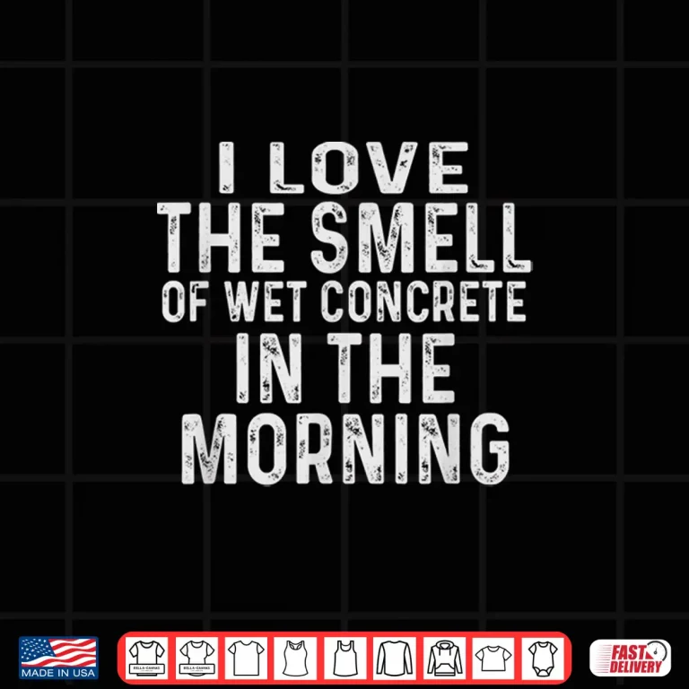 Design Concrete Worker Gift Construction Worker Gag Pun Concrete Shirt