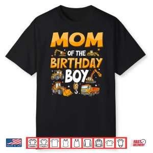 Construction Excavator Bday Construction Shirt