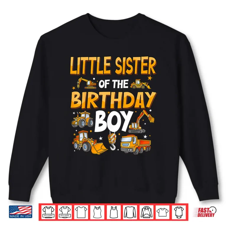 Sweatshirt Construction Excavator Construction Shirt