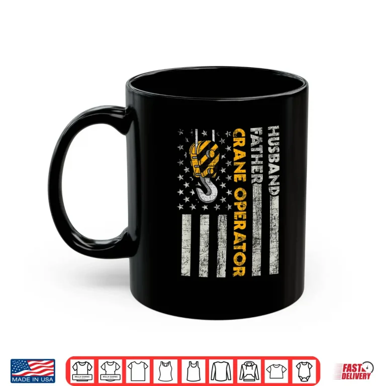 Mug Crane Operator Construction Worker Construction Shirt