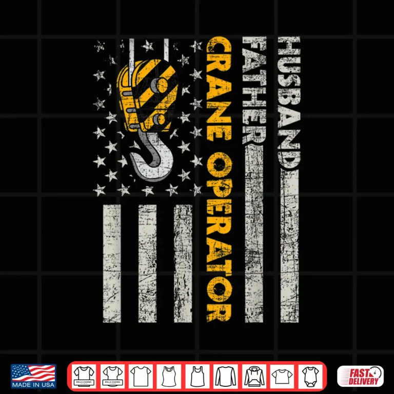 Design Crane Operator Construction Worker Construction Shirt