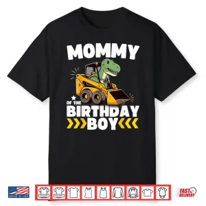 Dinosaur Construction Worker Truck Construction Shirt