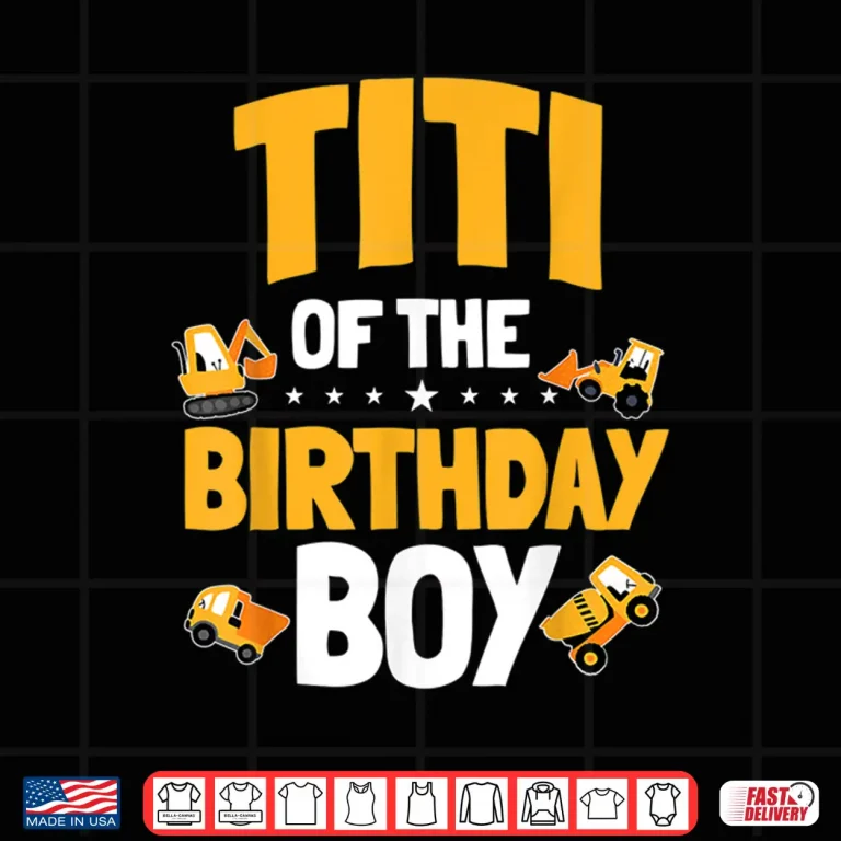 Design Construction Worker Bday Party Construction Shirt