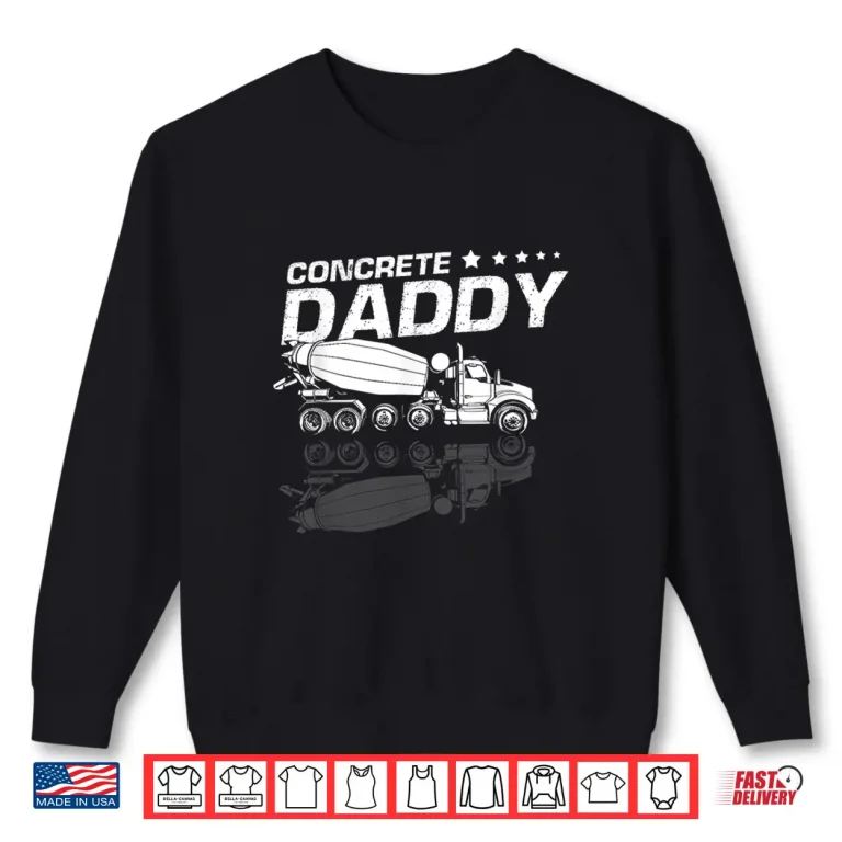 Sweatshirt Design For Construction Cement Worker Concrete Finisher Shirt