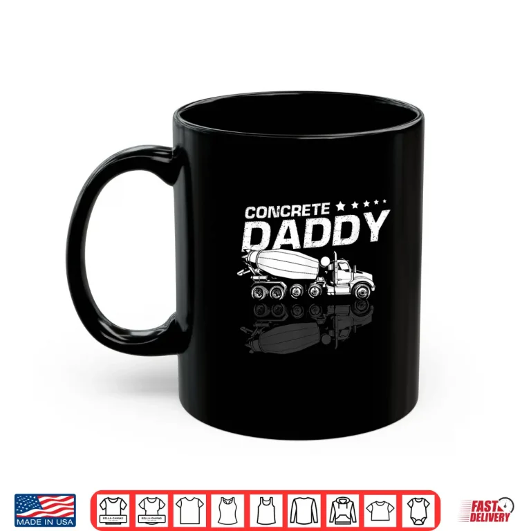Mug Design For Construction Cement Worker Concrete Finisher Shirt