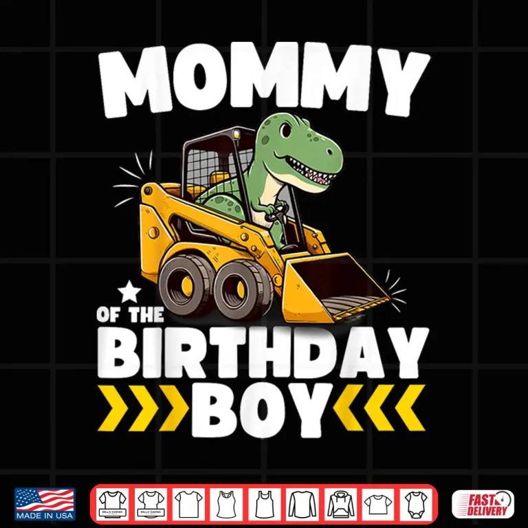 Design Dinosaur Construction Worker Truck Construction Shirt