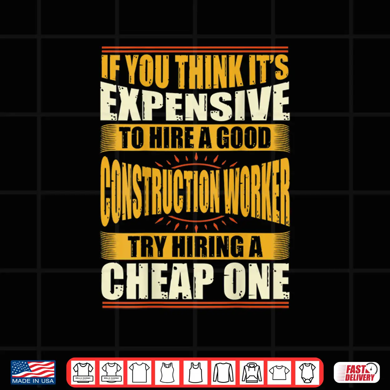 Foreman Design Construction Worker Shirt Foreman Design Construction Worker Shirt