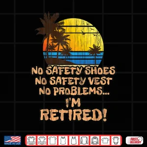 Design Retired Construction Worker Construction Shirt