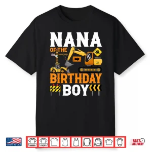 Boy Crew Bday Party Construction Worker Shirt