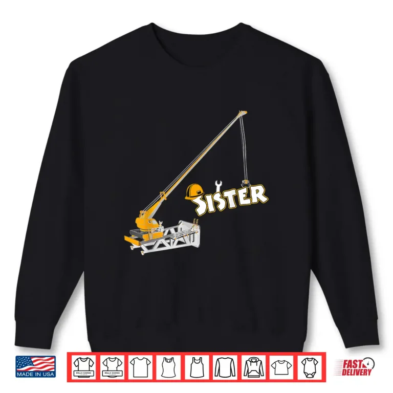 Sweatshirt Birthday Crew Party Construction Worker Shirt