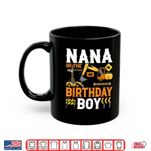 Mug Boy Crew Bday Party Construction Worker Shirt