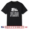 Concrete Worker Gift Construction Worker Gag Pun Retro Shirt