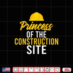 Design Construction Site Professional Construction Worker Shirt