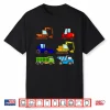 Dump Trucks Tractor Fork Lift Concrete Mixer Excavator Shirt