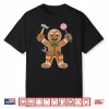 Handyman Holiday Builder Christmas Gingerbread Man Mechanic Shirt