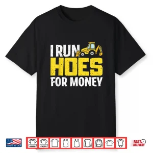 Landscaping Excavation Service Construction Worker Shirt