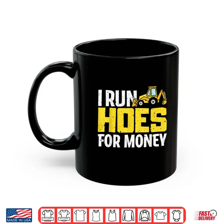 Mug Landscaping Excavation Service Construction Worker Shirt
