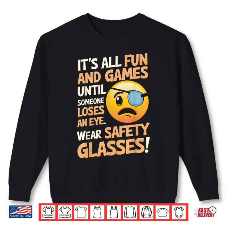 Sweatshirt Wear Safety Glasses Work Equipment PPE Shirt