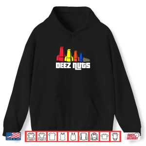 Hoodie Deez Nuts Electrician Funny Shirt Gift Shirt