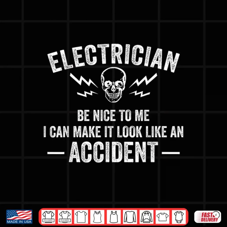 Design Best Electrician Art Electrical Electrician Shirt
