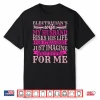 Electrician Wiremans Spouse Funny My Spouse Risks Their Life Shirt