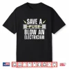 Funny Electrician Art Electrical Fuse Engineers Shirt